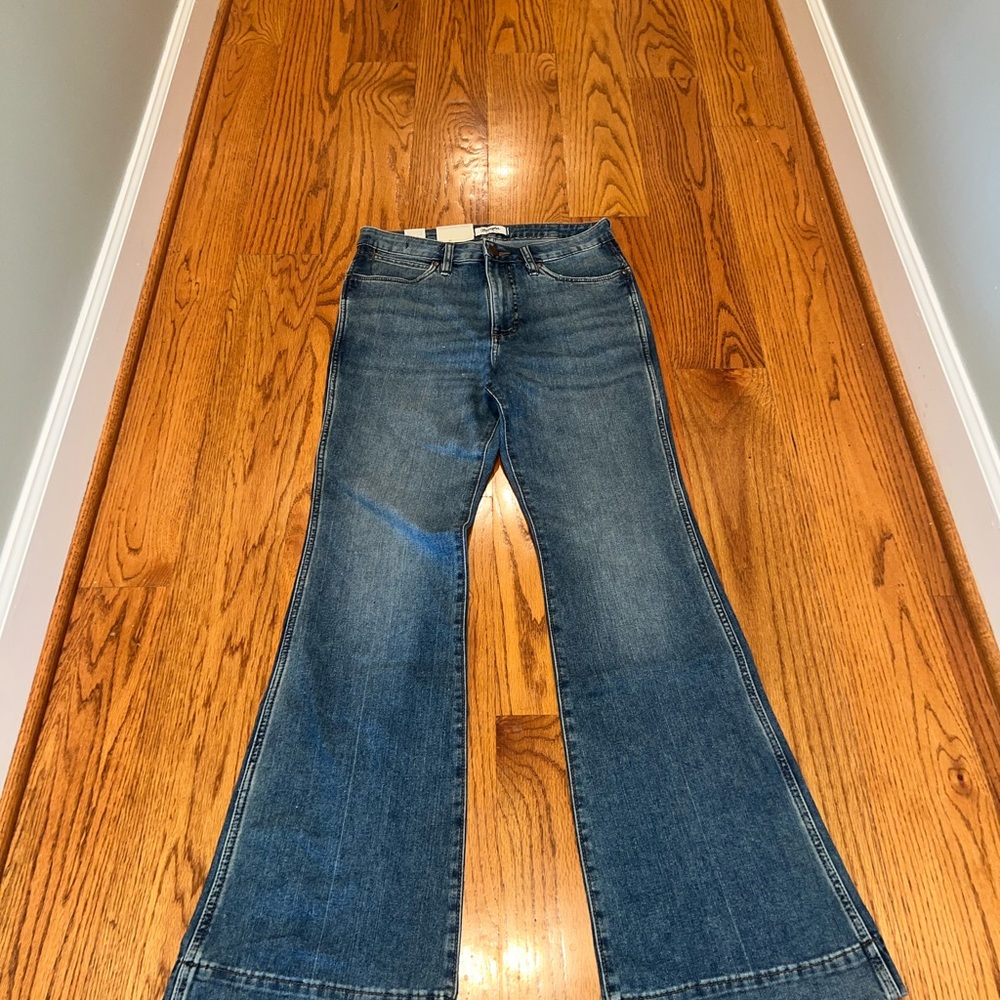 Wrangler Dark Blue Flare Jeans